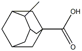 4-甲基金刚烷-1-羧酸 结构式