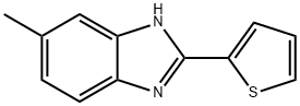 5-Methyl-2-(2-thienyl)benziMidazole, 95% 结构式