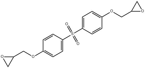 4,4'-磺酰基二苯酚二缩水甘油醚 结构式