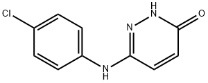 6-((4-氯苯基)氨基)哒嗪-3(2H)-酮 结构式
