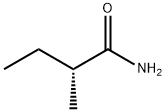 (2R)-2-甲基丁酰胺 结构式