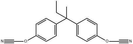 2,2-二(4-氰酰苯基)丁烷 结构式