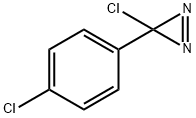3-氯-3-(4-氯苯基)-3H-双吖丙啶 结构式