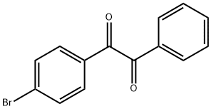 1-(4-溴苯基)-2-苯基乙烷-1,2-二酮 结构式