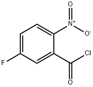 5-FLUORO-2-NITROBENZOYL CHLORIDE 结构式
