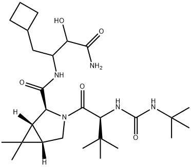 氢化博塞匹韦 结构式