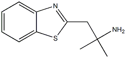 ALPHA,ALPHA-二甲基-2-苯并噻唑乙胺 结构式