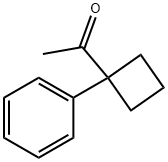 1-(1-苯基环丁基)乙酮 结构式