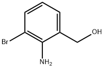 2-氨基-3-溴苯甲醇 结构式