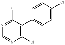 4,6-二氯-5-(4-氯苯基)吡啶 结构式