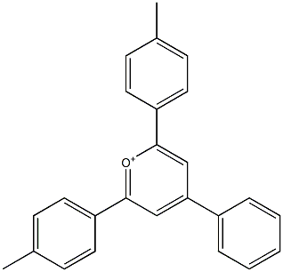 2,6-双(4-甲基苯基)-4-苯基吡喃鎓高氯酸盐	 结构式