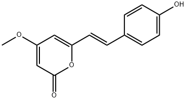4'-羟基-5,6-脱氢醉椒素 结构式