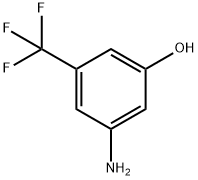 3-aMino-5-(trifluoroMethyl)phenol 结构式