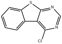 4-氯苯并[4,5]噻吩并[2,3-D]嘧啶 结构式