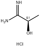 (2R)-2-羟基丙脒盐酸盐 结构式
