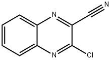 3-Chloroquinoxaline-2-carbonitrile 结构式