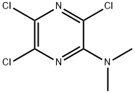 3,5,6-Trichloro-N,N-diMethylpyrazin-2-aMine 结构式