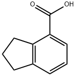 茚满-4-甲酸 结构式