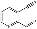 3-吡啶氰基,2-醛基-(9CI) 结构式