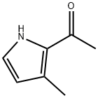 1-(3-甲基-1H-吡咯-2-基)乙酮 结构式