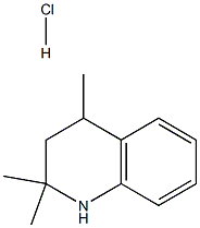 2,2,4-TriMethyl-1,2,3,4-tetrahydroquinoline hydrochloride 结构式