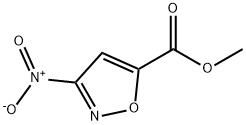 3-硝基异恶唑-5-甲酸甲酯 结构式