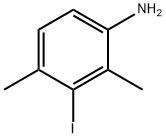 3-碘-2,4-二甲基苯胺 结构式