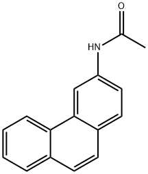 N(3-PHENANTHRYL)ACETAMIDE 结构式