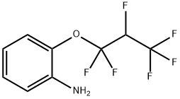 2-(1,1,2,3,3,3-六氟丙氧基)苯胺 结构式