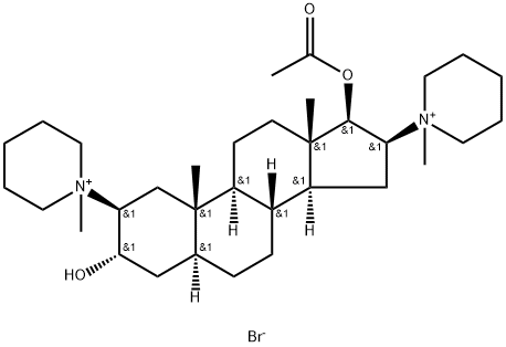 泮库溴铵相关物质B 结构式