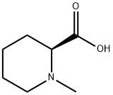 S-(-)-N-甲基2-哌啶甲酸 结构式