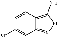 6-Chloro-2H-indazol-3-ylaMine 结构式