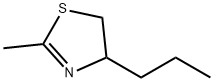 2-Methyl-4-propyl-4,5-dihydrothiazole 结构式