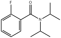 2-氟-N,N-二异丙基苯甲酰胺 结构式