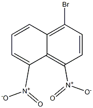 1-溴-4,5-二硝基萘 结构式