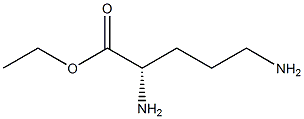 L-鸟氨酸乙酯 结构式