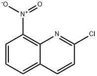 2-氯-8-硝基喹啉 结构式