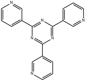 2,4,6-三(3-吡啶基)-1,3,5-三嗪 结构式