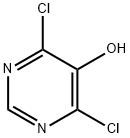 4,6-二氯-5-羟基嘧啶 结构式