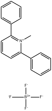 2,6-二苯基-1-甲基吡啶鎓四氟硼酸盐 结构式