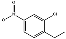 2-氯-1-乙基-4-硝基苯 结构式