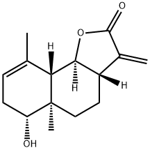 裂叶苣荚莱内酯 结构式