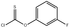 3-氟苯基硫代氯甲酸酯 结构式