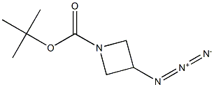 1-BOC-3-叠氮基氮杂环丁烷 结构式
