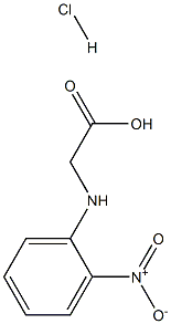 D,L-(2-Nitrophenylglycine) hydrochloride 结构式