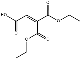 4-ethoxy-3-(ethoxycarbonyl)-4-oxobut-2-enoic acid 结构式