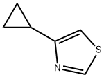 4-环丙基噻唑 结构式