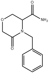 4-Benzyl-5-oxotetrahydro-2H-pyran-3-carboxaMide 结构式