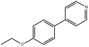4-(4-乙氧苯基)吡啶 结构式