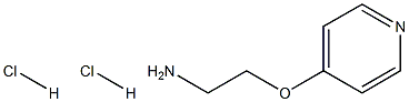 2-(吡啶-4-基氧基)乙胺二盐酸盐 结构式